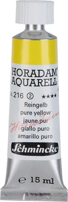 Schmincke 15ml HORADAM Aquarell Reingelb Aquarell  14 216 006