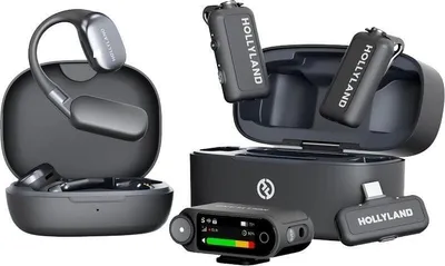 Obrázok produktu pre Hollyland Lark Max 2 Ultimate Combo with OWS Monitor Earphone + Camera RX + USB-C RX Bezdrôtový set