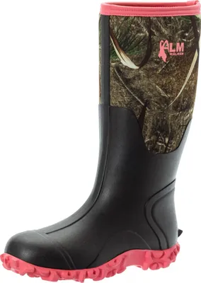 Produktbild von Almwalker Neoprenstiefel Fleur Damen (Schwarz/Camouflage/Pink) Größe 40