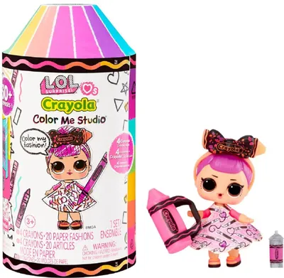 Productafbeelding van L.O.L. Surprise Loves Crayola Color Me Studio (assortimentartikel)