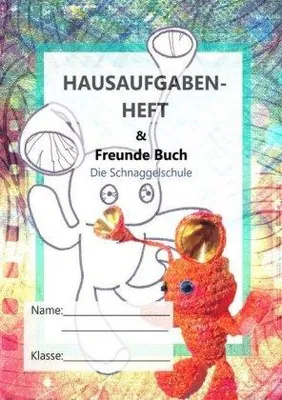 Produktbild von Hausaufgabenheft mit Platz für Gedanken, Schreibanregungen und Schnaggel-Geschichte