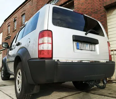 Zdjęcie produktu dla SCHODEK NADWOZIA ZE STALI NIERDZEWNEJ CHROM dla DODGE NITRO | SCHODEK TYLNY, SCHODEK DEKORACYJNY
