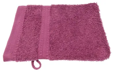 Produktbild von Julie Julsen BIO Waschhandschuh Lila 15 x 21 cm