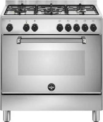 Immagine prodotto di Bertazzoni La Germania Americana AMN855ECRV/24 Cucina Elettrico Gas Acciaio inox A