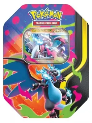 Obrázek produktu pro Pokémon TCG Mega Charizard ex Tin (anglicky)