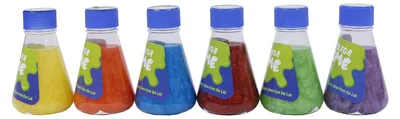 Produktbild von Siva GmbH Professor Slime im Laborglas 6fach sortiert 12
