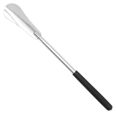 Image de Extracteur de chaussures télescopique, 30-65 cm, avec manche en plastique et en métal