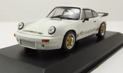 Produktbild von Maxichamps 940063120 Porsche 911 Carrera RS 3.0 1974 weiß gold 1:43