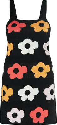 Image de Robe SWIRLY pour femme - noir multicolore, XS