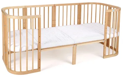 Produktbild von Erweiterung auf 174cm für 7in1 Babybett, KEIN BETT, Natur,Natur