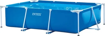Produktbild von Intex 28271NP INTEX Pool Rectangular 260x160cm ohne Filterpumpe eckig blau