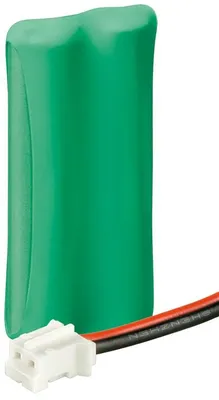 Zdjęcie produktu dla Goobay 73978 2x AAA (Micro)/HR03 - 650 mAh, zielony - wtyczka Hirose, akumulator niklowo-wodorkowy (NiMH), 2,4 V