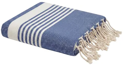 Image de Serviette Moorea - 100 x 200 cm - Bleu vif | par Reva