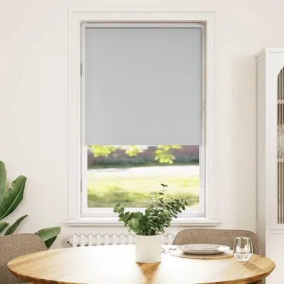 Produktbild von vidaXL Verdunkelungsrollo Hellgrau 70x150 cm Stoffbreite 65,7 cm