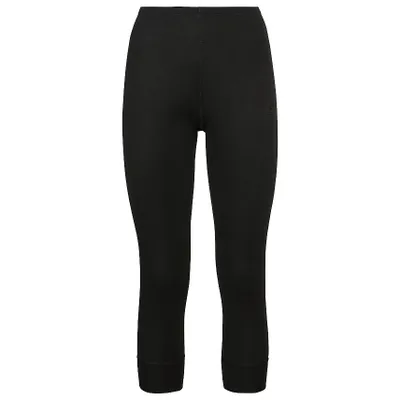 Produktbild von odlo Active Warm Eco Damen Funktionshose 3/4 black XL