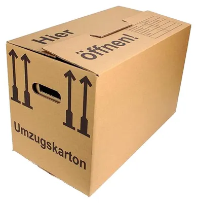 Produktbild von 5er Set Profi Umzugskarton 600x330x340mm zweiwellig