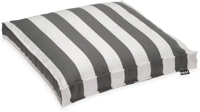 Produktbild von H.O.C.K. Classic Streifen Outdoor Sitzkissen 50x50x5cm hellgrau col. 55