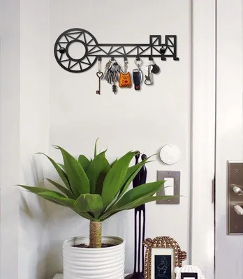 Produktbild von Famanu Schlüsselhalter mit 7 Haken - Metall