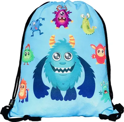 Produktbild von HECKBO® Jungen Jungs Kinder Turnbeutel - beidseitig mit coolen Motiven Bedruckt - waschmaschinenfest - 40x32cm - Kindergarten, Krippe, Reise, Sport - Rucksack, Tasche, Spieltasche, Sportbeutel