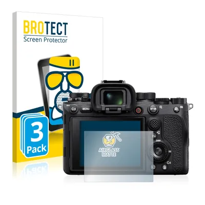 Produktbild von 3x BROTECT Entspiegelungs Schutzglas für Sony Alpha 1 Schutzfolie Panzer Folie Glas Display Schutz matt