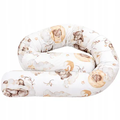 Produktbild von Sweet Teddy Schlange Bettumrandung 180cm
