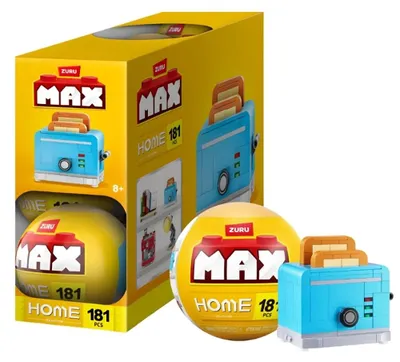 Zdjęcie produktu dla MAX Build more 83224B, Klocki do budowania, 8 lat(a), Plastik, 181 szt., 197 g