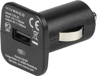 Obrázek produktu pro Autonabíječka ViVanco™35983 1A Slims