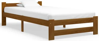 Obrázek produktu pro Rám postele bez matrace Honey Brown Borové dřevo