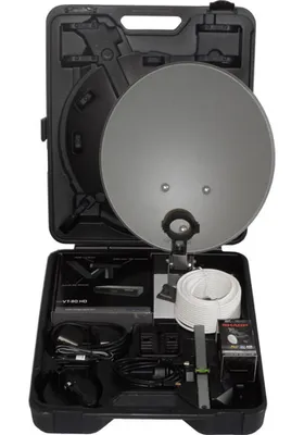 Produktbild von SVS HDTV-Camping Anlage Sat-Schüssel/Receiver/Montagem