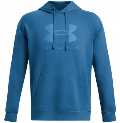 Immagine prodotto di Under Armour - Felpa con cappuccio "Rival" da uomo PP5393 (XXL) (blu scuro)