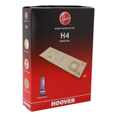 Image de Sacs à poussière HOOVER H4 09173691 pour aspirateur à tambour 5pcs