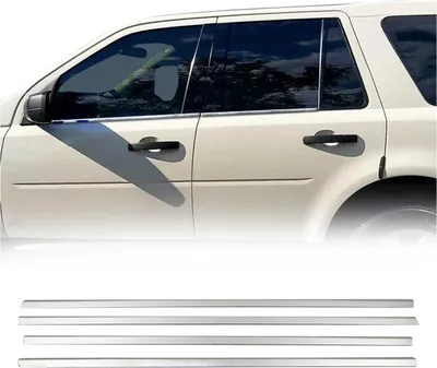 Obrázok produktu pre Okenné lišty pre Land Rover Freelander 2007-2011 z nerezovej ocele 4ks