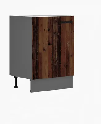 Produktbild von Küche OLD STYLE Unterschrank 60 cm Old Wood Küchenzeile Küchenblock Einbauküche