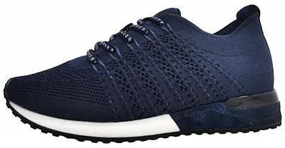 Produktbild von La Strada q Damenschuhe Schnürschuhe Sportive Schnürer Blau Freizeit, Schuhgröße:38 EU