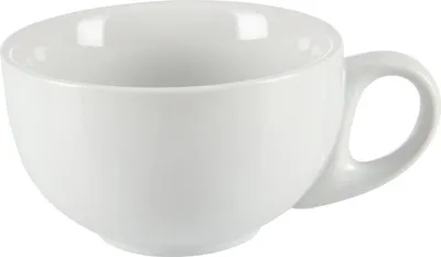 Produktbild von Olympia Whiteware Cappuccinotassen + Untertassen - 28,4cl - 12 Sets