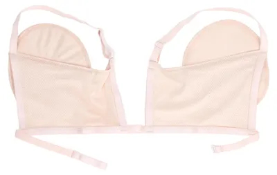Imagen del producto de Almohadillas absorbentes para el sudor del antebrazo, reutilizables, absorbentes, cómodas, ajustables, color beige