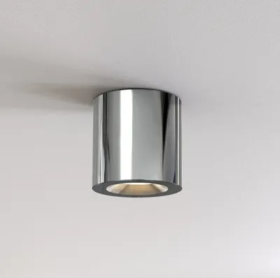 Image de Astro Kos - Downlight monté en rond chrome poli IP65, GU10