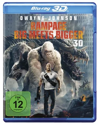 Obrázok produktu pre Blu-ray 3D Rampage Big meets bigger