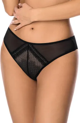 Obrázek produktu pro Vivisence 1041 béžovo-černé kalhotky 2XL