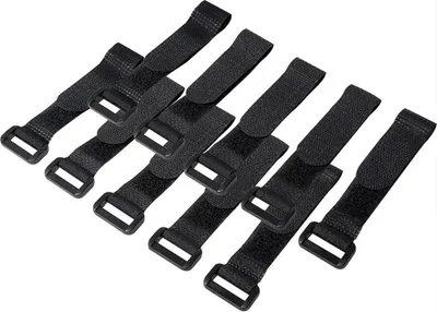 Produktbild von CHPN - Kabelbinder - Wiederverwendbar - Nylon - Schwarz - 10 Stück - Kabelbinder