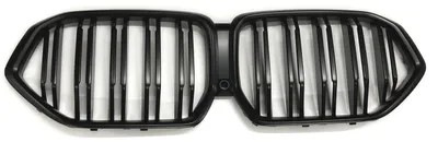 Kühlergrill Grill Schwarz MATT / DOPPELSTEG für BMW G06 X6 ab 2019 – Produktansicht