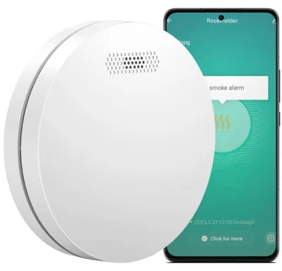 WLAN-Rauchmelder mit 10-Jahres-Batterie, App-Steuerung