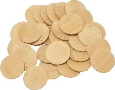 Produktbild von VBS XXL Holzscheiben, 25 Stück, 40 mm