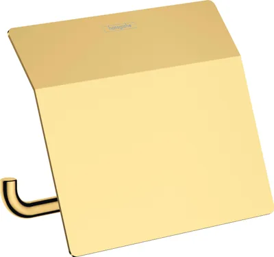 Produktbild von hansgrohe AddStoris Toilettenpapierhalter mit Deckel, 41753990