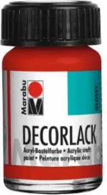 Immagine prodotto di Marabu 1130 39 230 Decorlack Acryl, Geranie 230, 15 ml