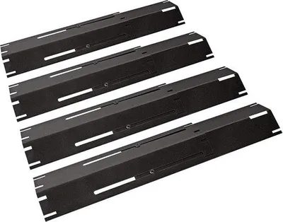 Image de Plaque de cuisson pour barbecue robuste - Réglable, en acier émaillé, de 298 cm à 533 cm