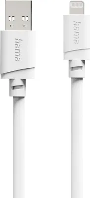 Produktbild von Hama 00201802, 3 m, Lightning, USB A, Männlich, Männlich, Weiß