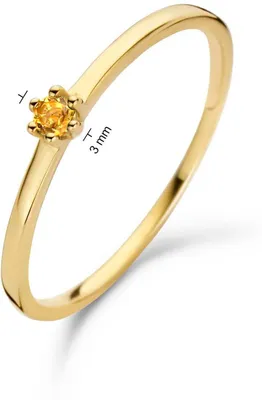 Produktbild von Jackie Gold JKR20.007 Damenring, Ringgröße:56