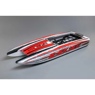 Produktbild von Proboat Hull with Inserts, White: 42-inch Blackjack