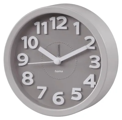 Produktbild von Hama Wecker Wecker "Retro", Taupe, analog
